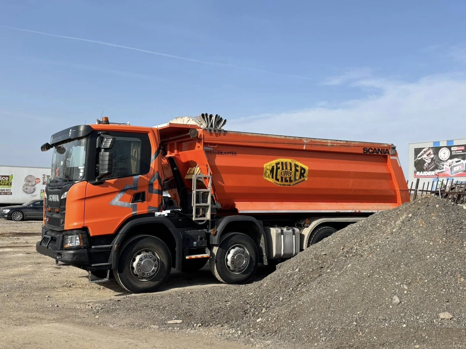 Scania G 410 XT MEILLER КОШ ЛИЗИНГ, снимка 3 - Камиони - 54061244