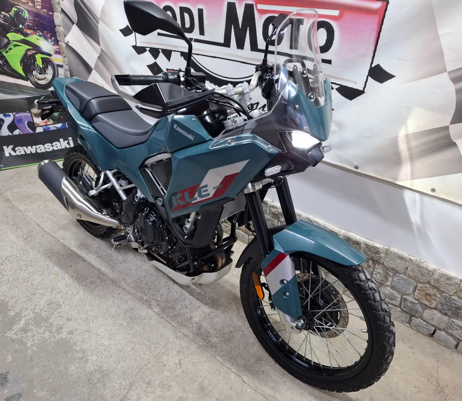 Kawasaki Kle 500Se, снимка 11 - Мотоциклети и мототехника - 56742737