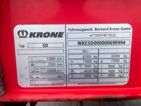 Полуремарке Krone SD, снимка 5 - Ремаркета - 47482647