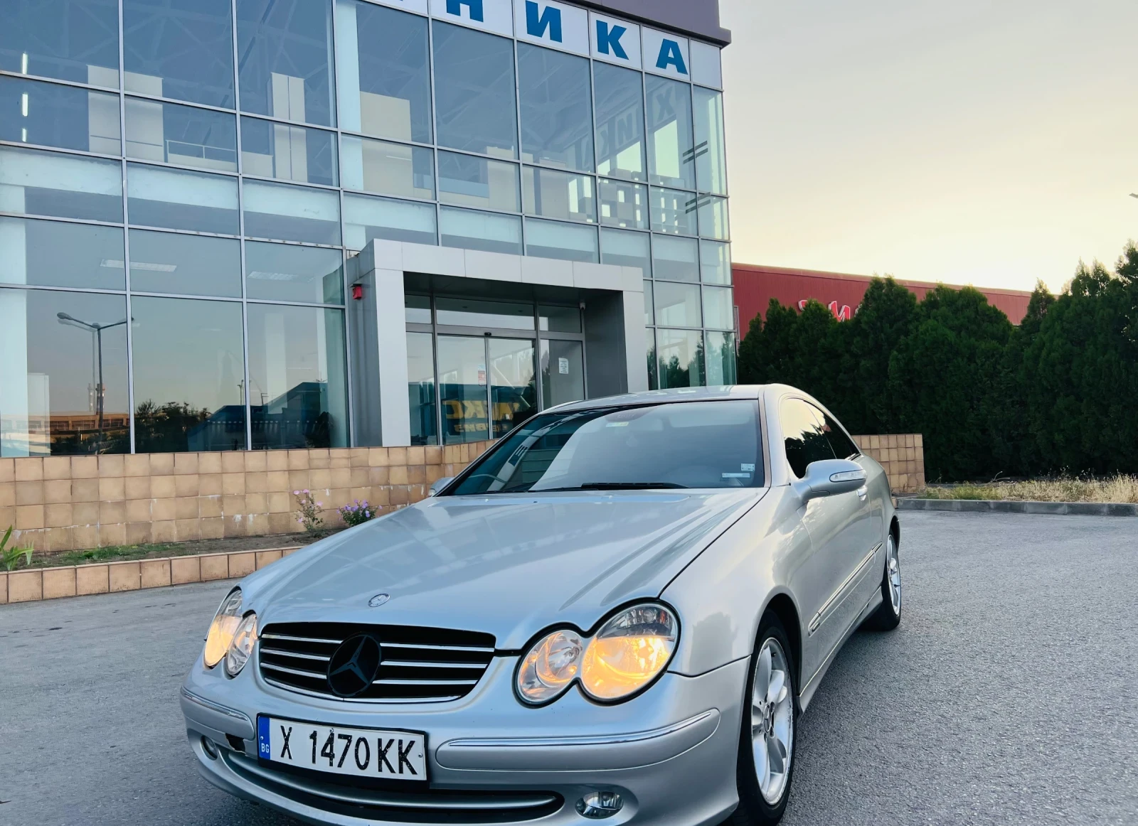 Mercedes-Benz CLK 270 CDI Ръчка , снимка 1