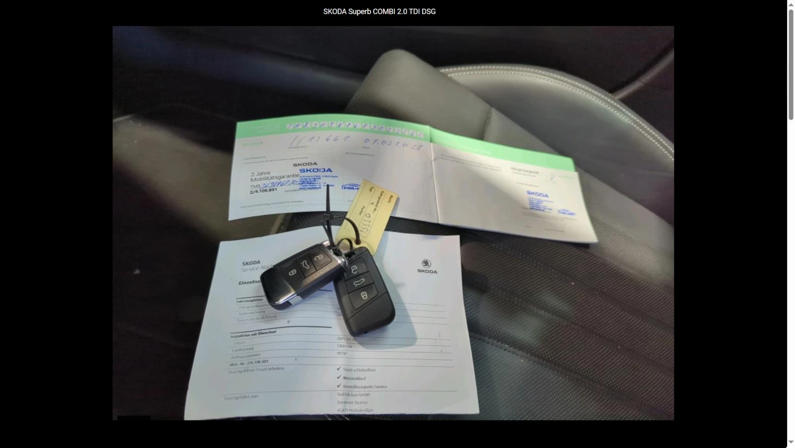 Skoda Superb 2.0 / TDI / DSG / 22054KM, снимка 8 - Автомобили и джипове - 53911774