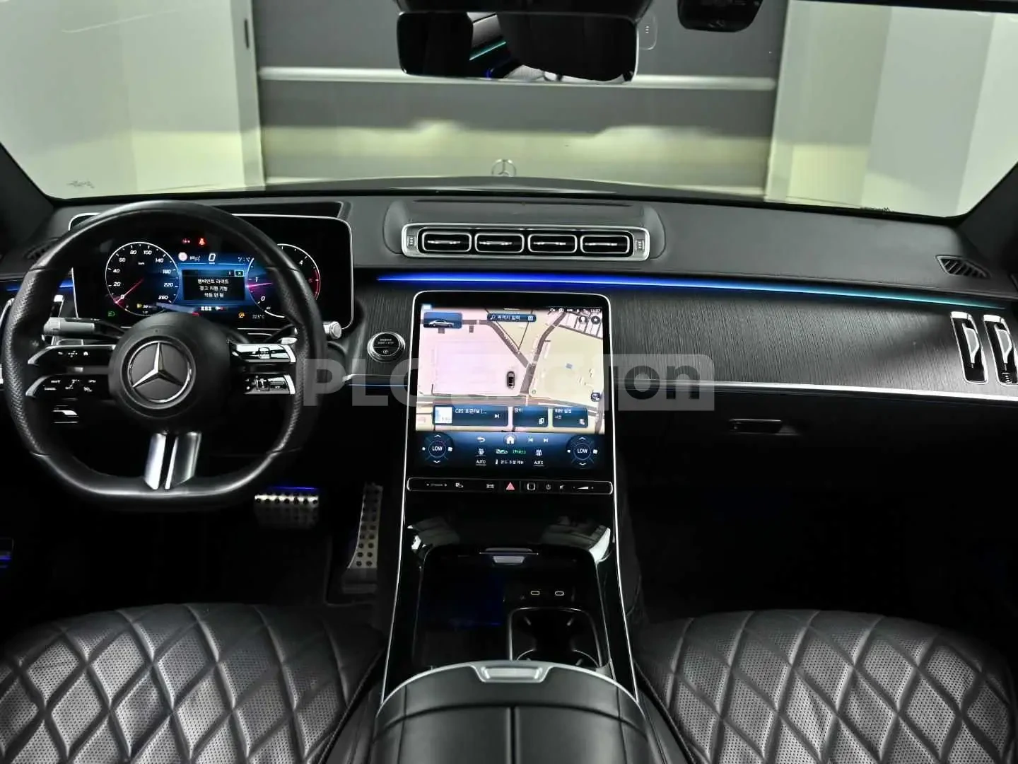 Mercedes-Benz S 400 AMG/ОБДУХВАНЕ/ПАНОРАМА/ДИСТРОНИК/360, снимка 6 - Автомобили и джипове - 54917073