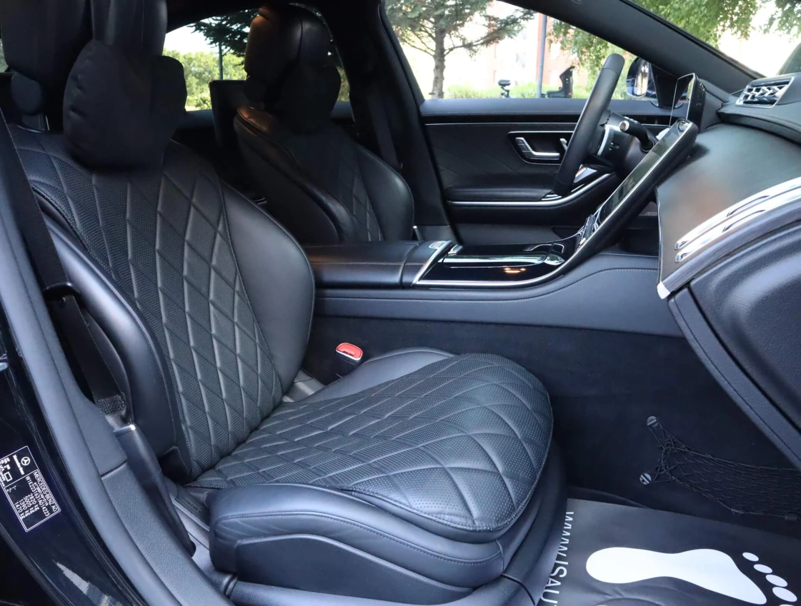 Mercedes-Benz S 500 Long/4Matic/AMG/RSE/Burmester/Камера 360/MBUX/Обду, снимка 8 - Автомобили и джипове - 55676095