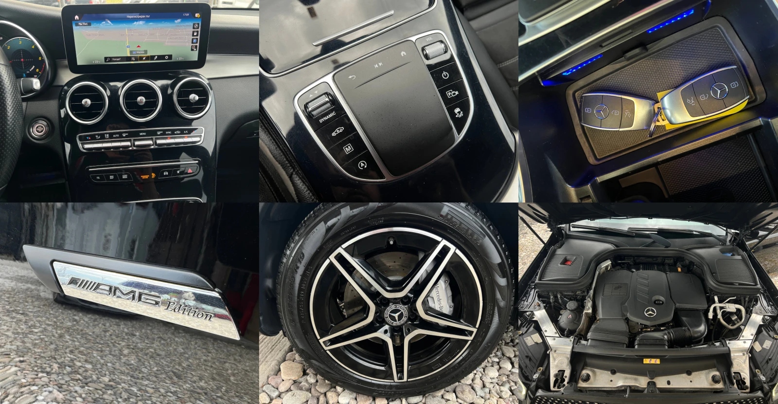 Mercedes-Benz GLC 300 D 4matic FACELIFT AMG EDITION OM654 EURO6D, снимка 16 - Автомобили и джипове - 54364719