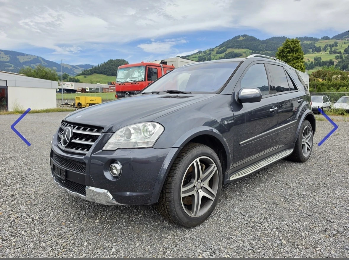 Mercedes-Benz ML 63 AMG Швейцария, снимка 3 - Автомобили и джипове - 55264565