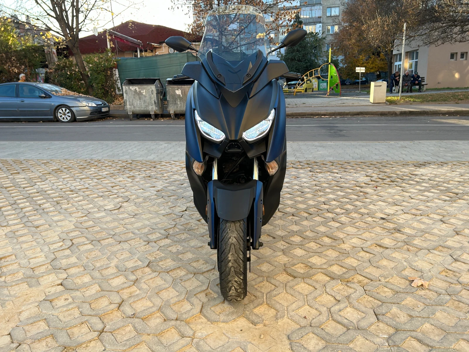 Yamaha X-max 400ie, Led, ABS-TCS, Blue Matt - изображение 5