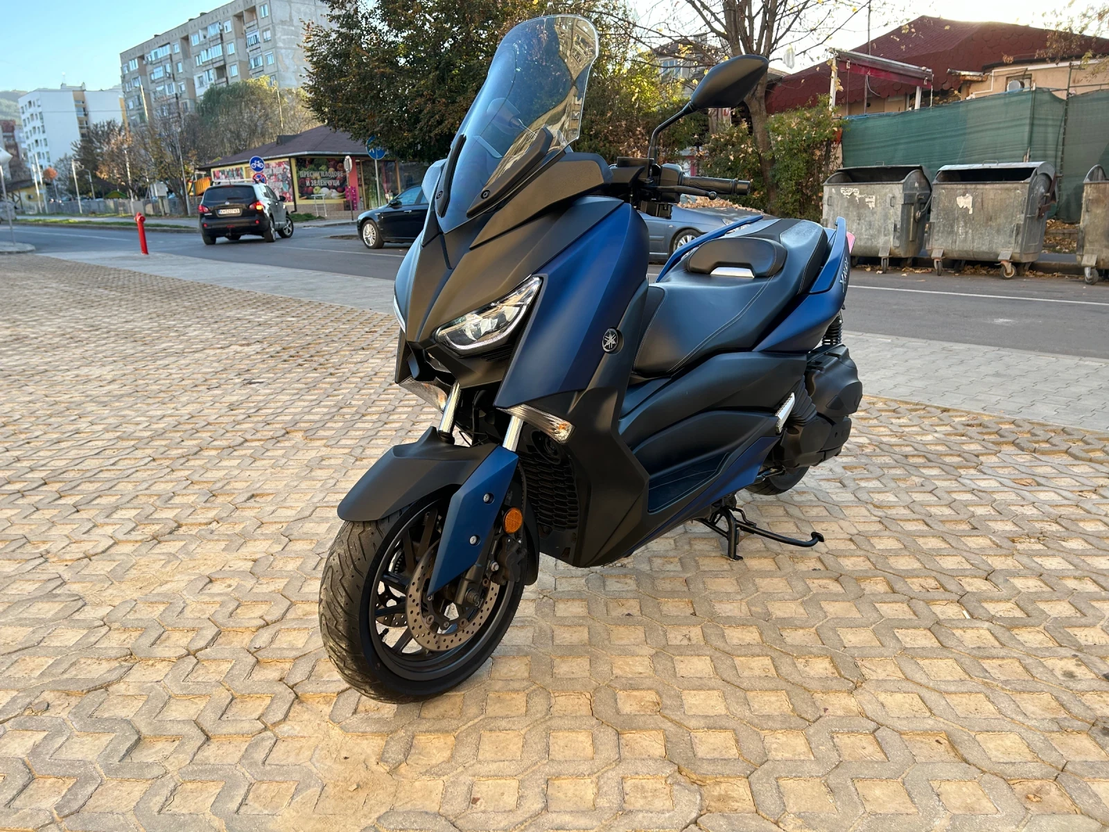 Yamaha X-max 400ie, Led, ABS-TCS, Blue Matt - изображение 4