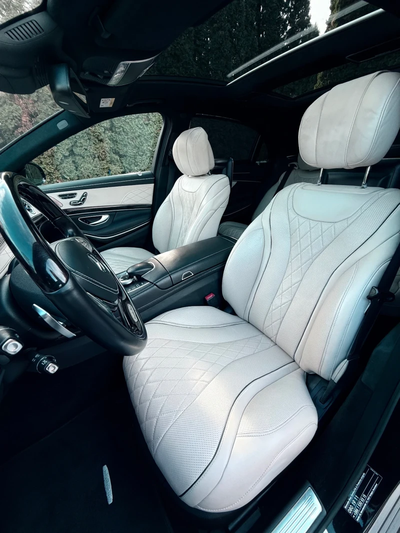 Mercedes-Benz S 500 6.3 AMG/3xTv/Burmaster/Pano/Exclusive/3+ 1/Full, снимка 6 - Автомобили и джипове - 52445931