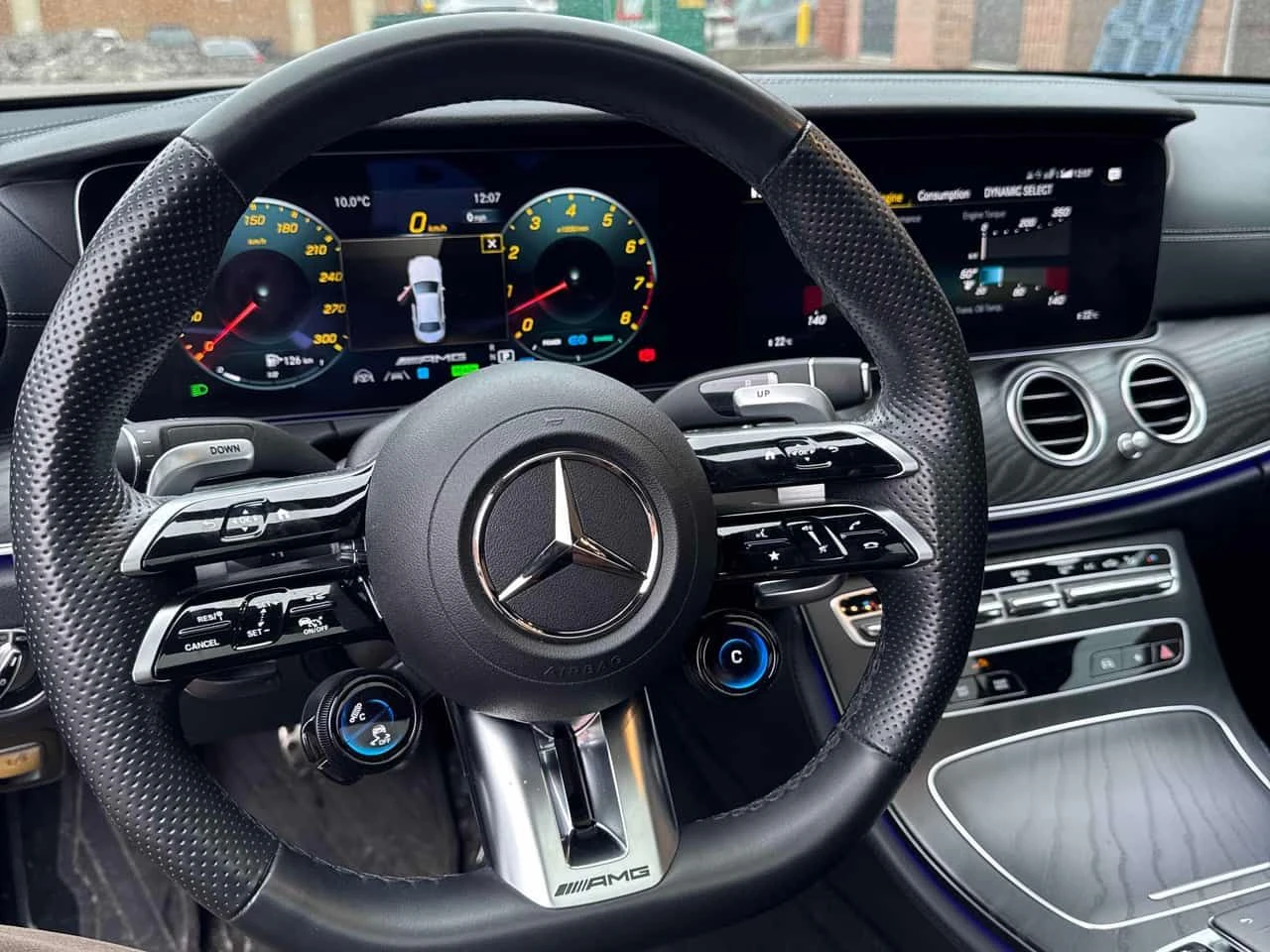 Mercedes-Benz E 53 AMG * CARFAX * BURMESTER * ОБДУХВАНЕ * , снимка 11 - Автомобили и джипове - 53873795