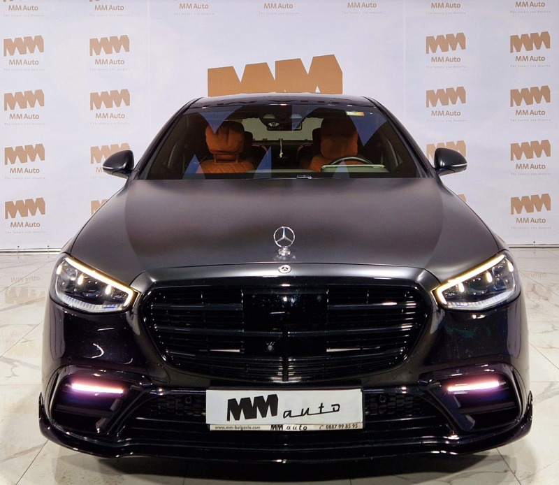 Mercedes-Benz S580 L 4M AMG/панорама/таблет/кресла/Brabus pack, снимка 4 - Автомобили и джипове - 44745618
