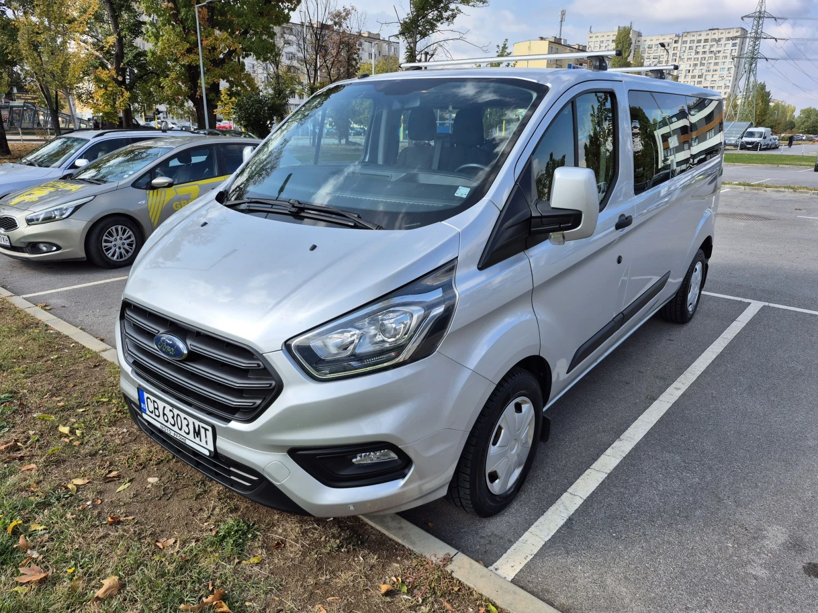Ford Transit Custom 8+ 1 Първи собственик, снимка 3 - Бусове и автобуси - 56533954