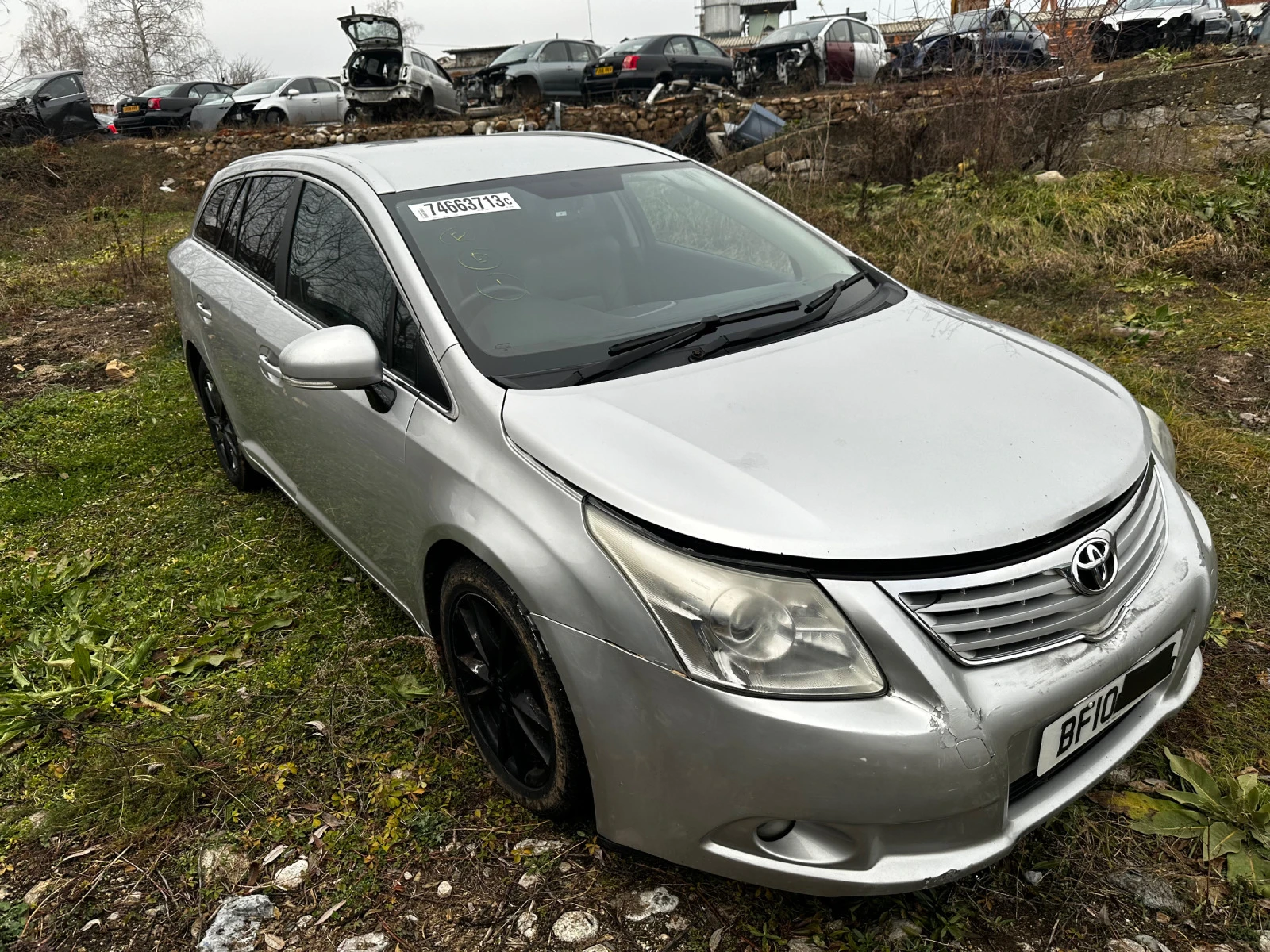 Toyota Avensis 2.2 D-CAT 150к.с Автомат Кожен Салон Нави НА ЧАСТИ - [1] 