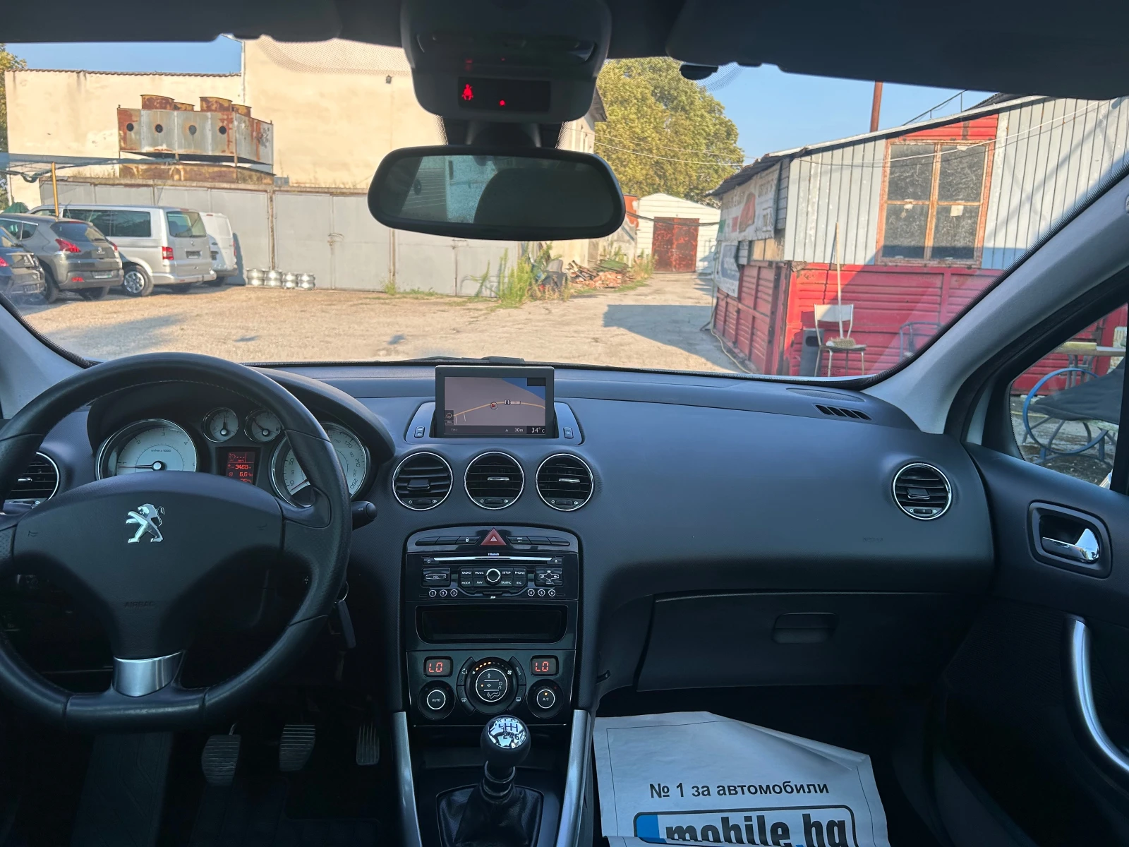 Peugeot 308 2.0HDI-150k.c-FACE-LED-ПАНОРАМА!, снимка 5 - Автомобили и джипове - 55740399