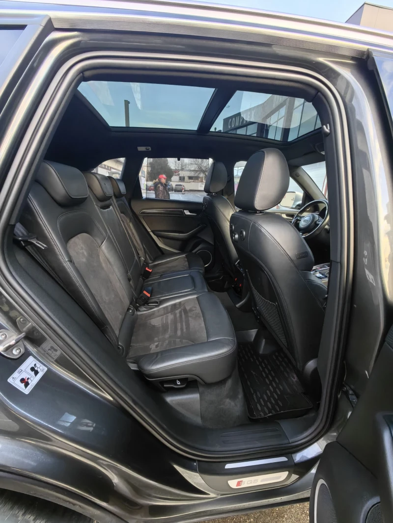 Audi SQ5 313кс/ШВЕЙЦ/165х.км/B&O/Пано/, снимка 13 - Автомобили и джипове - 53100417