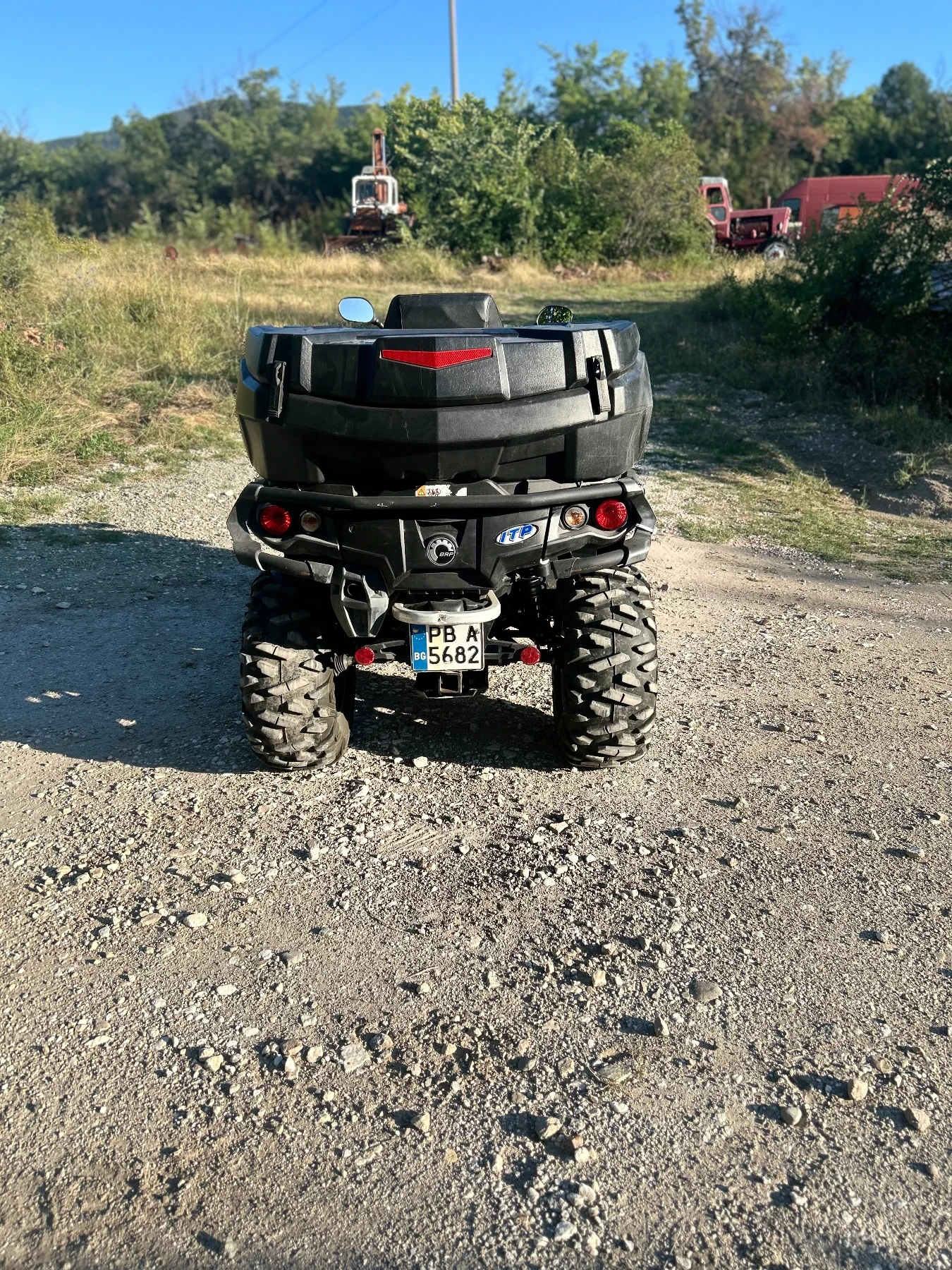 Can-Am Outlander Лед Бар и Нови Гуми  - изображение 3