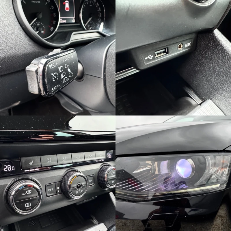 Skoda Octavia 2.0TDI 150кс DSG / NAVI / LED / XENON / PARKTRONIC, снимка 15 - Автомобили и джипове - 48213209