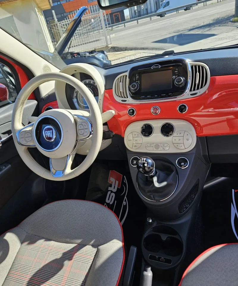 Fiat 500 Уникално запазен автомобил , снимка 8 - Автомобили и джипове - 49230657