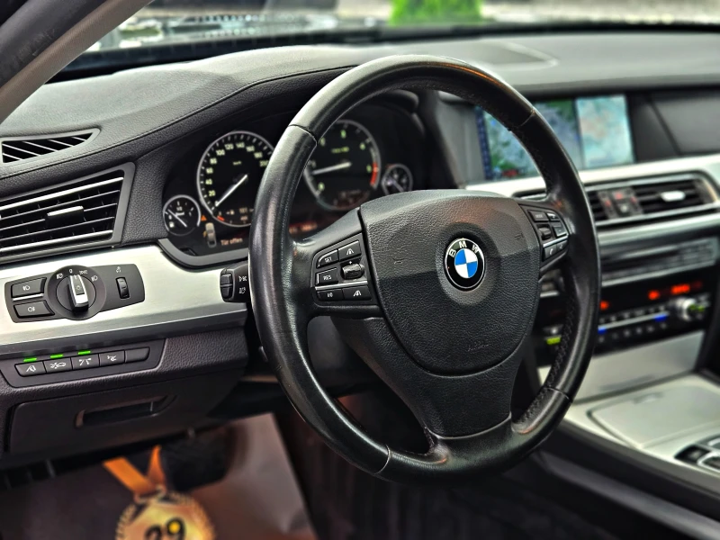 BMW 730 M/DISTRONIC/HEAD UP/ВАКУУМ/ПОДГРЕВ/ОБДУХ/MEMORY/LI, снимка 9 - Автомобили и джипове - 51973261