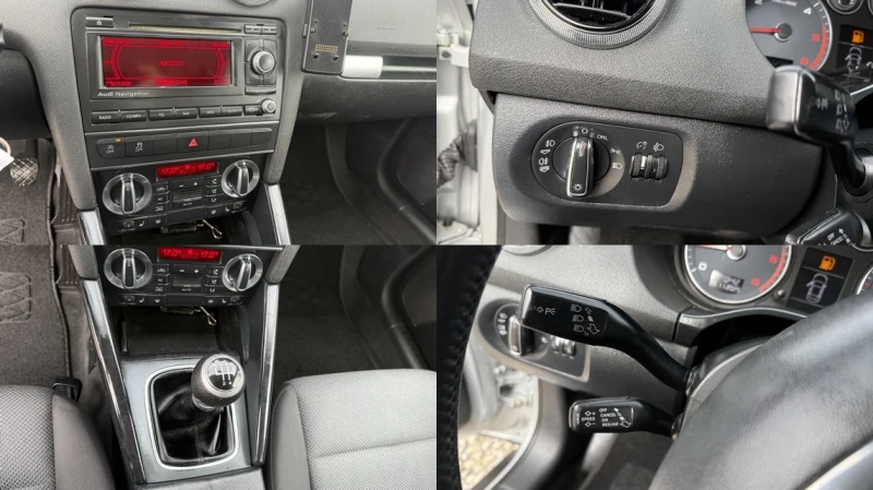 Audi A3 1.6TDI/105кс/5скорости/NAVI/ПОДГРЕВ/EURO 5/ИТАЛИЯ, снимка 16 - Автомобили и джипове - 52430001