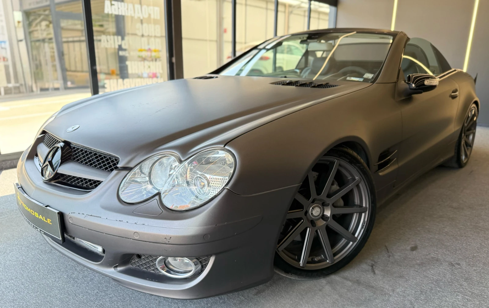 Mercedes-Benz SL 500 Keyless* Подгрев* Обдухване* AMG - изображение 8