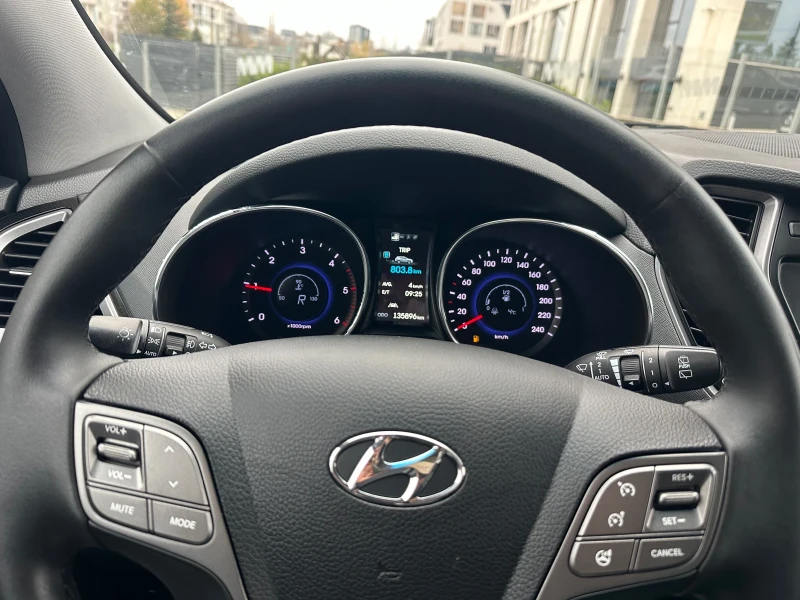 Hyundai Santa fe АВТОМАТИК 4х4 НАВИГАЦИЯ, снимка 13 - Автомобили и джипове - 52771793