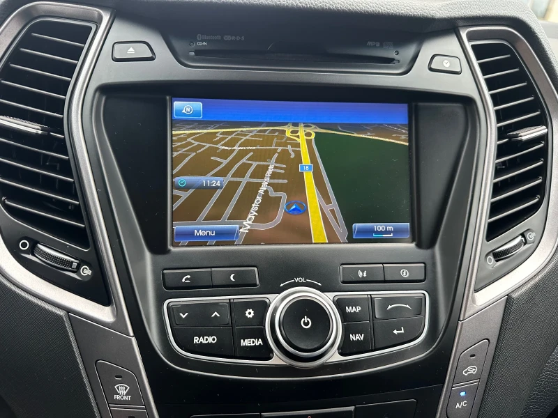 Hyundai Santa fe АВТОМАТИК 4х4 НАВИГАЦИЯ, снимка 16 - Автомобили и джипове - 52771793