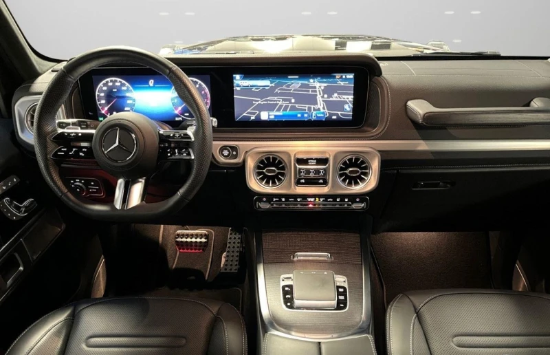 Mercedes-Benz G 500 AMG/FACELIFT/4-MATIC/NIGHT/KEYLESS/BURM/360/, снимка 13 - Автомобили и джипове - 53099936