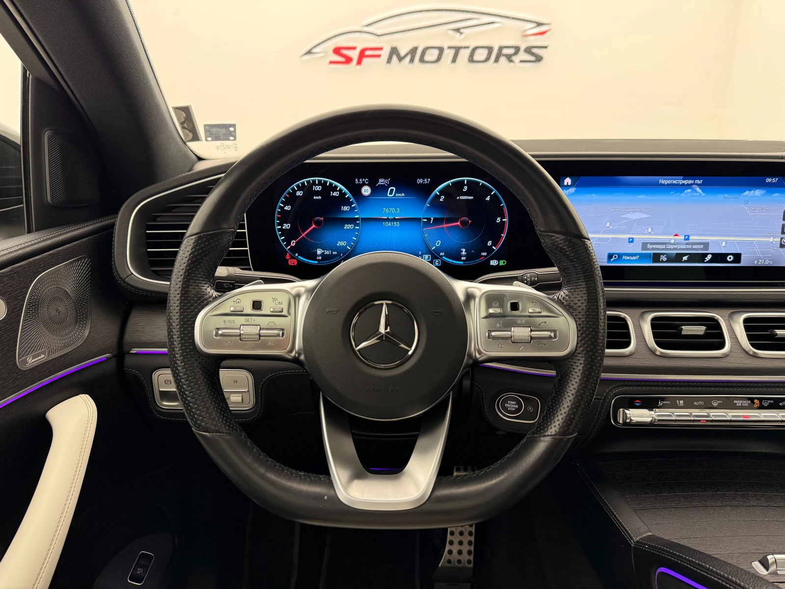 Mercedes-Benz GLE 400 4MATIC\Coupe\Burmester, снимка 11 - Автомобили и джипове - 53907695