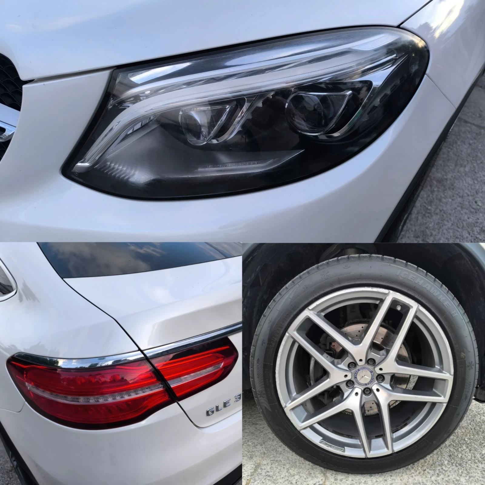 Mercedes-Benz GLE 350 CDI COUPE AMG LINE ПАНОРАМА , снимка 16 - Автомобили и джипове - 54742970