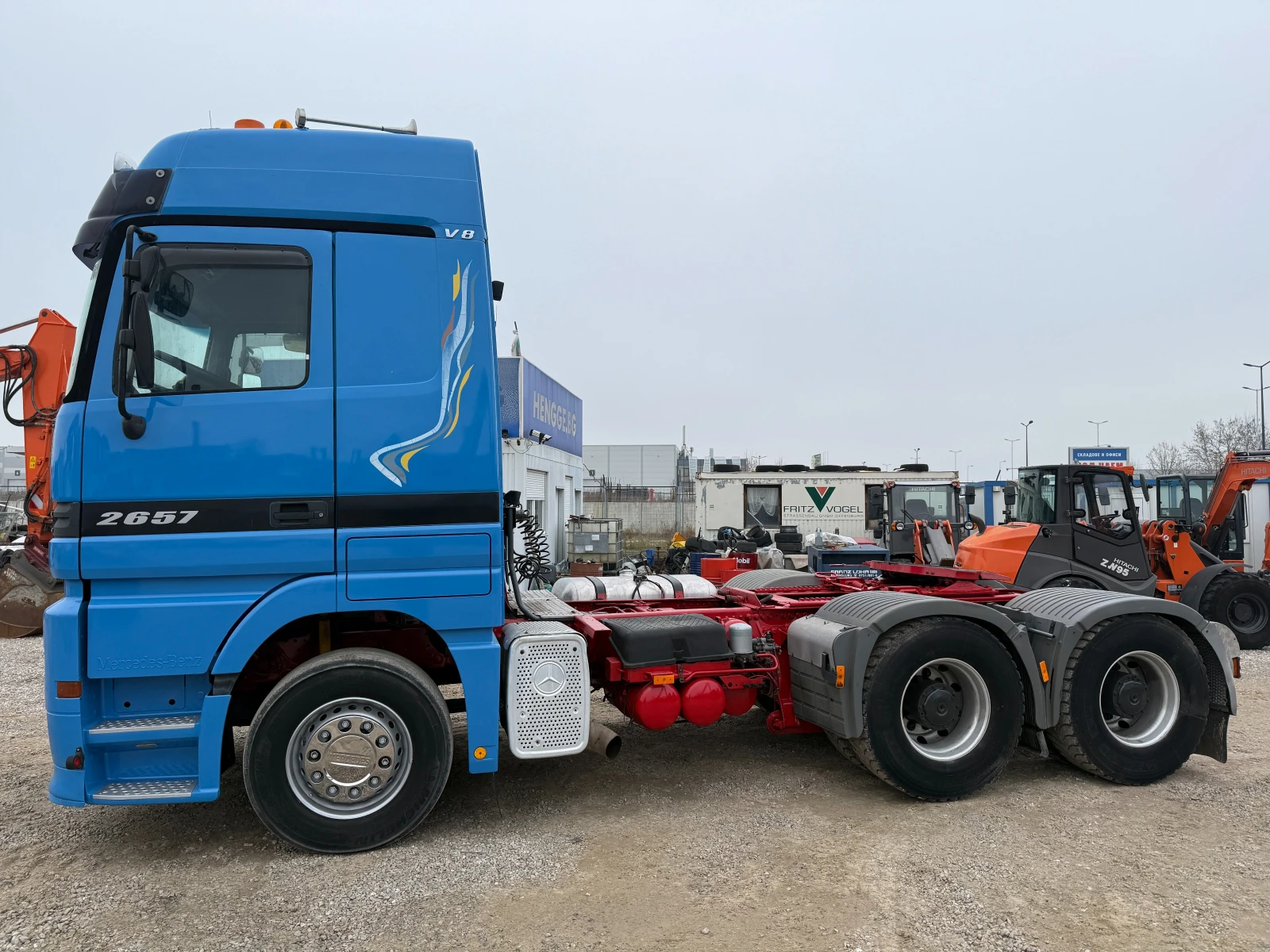 Mercedes-Benz Actros 2657 V8 6x4 500���. ��. | Mobile.bg � ����������� 14