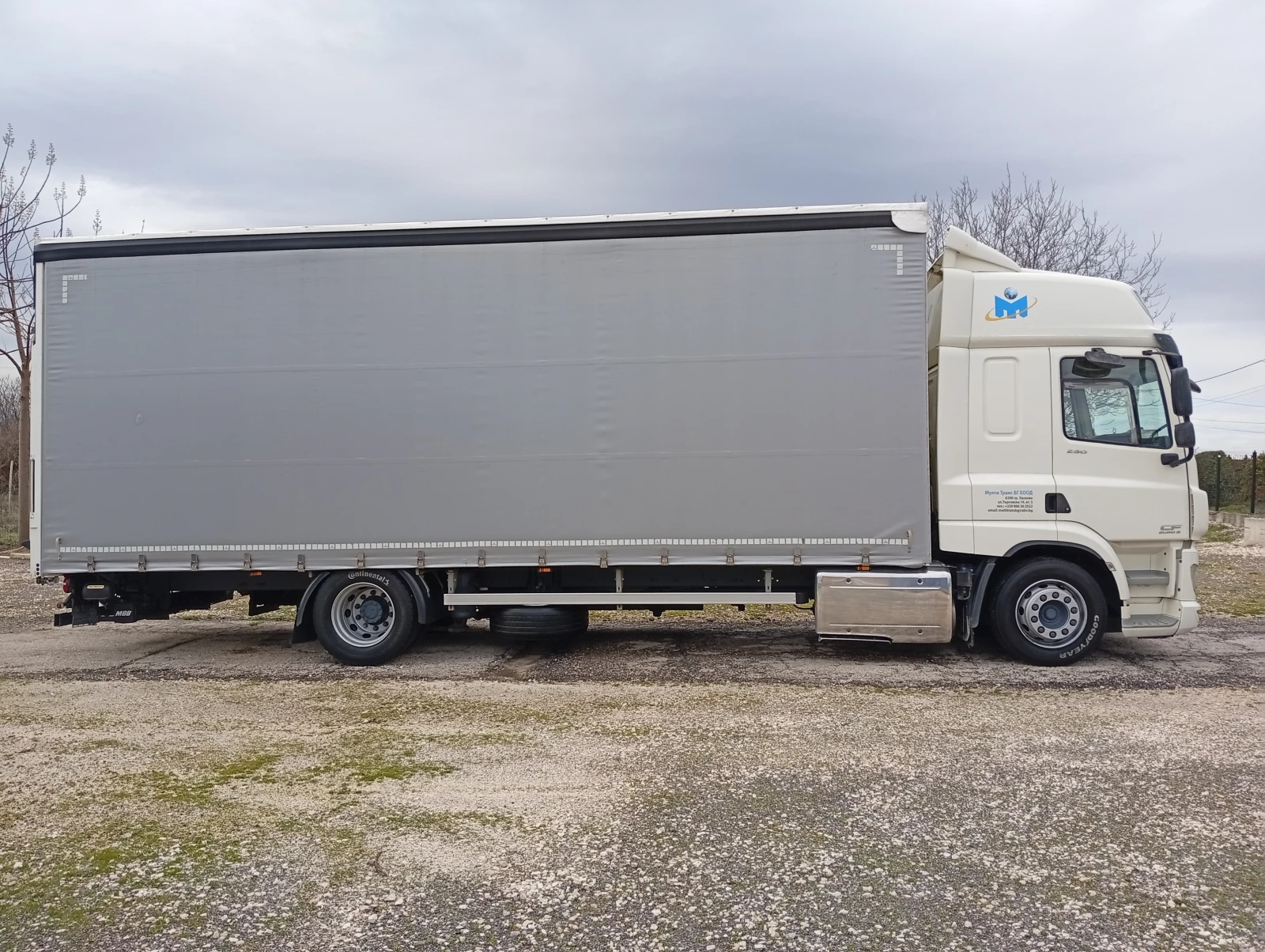 Daf CF Euro 6 , Д-8.15m., В-3m, падащ борд, снимка 3 - Камиони - 53923285