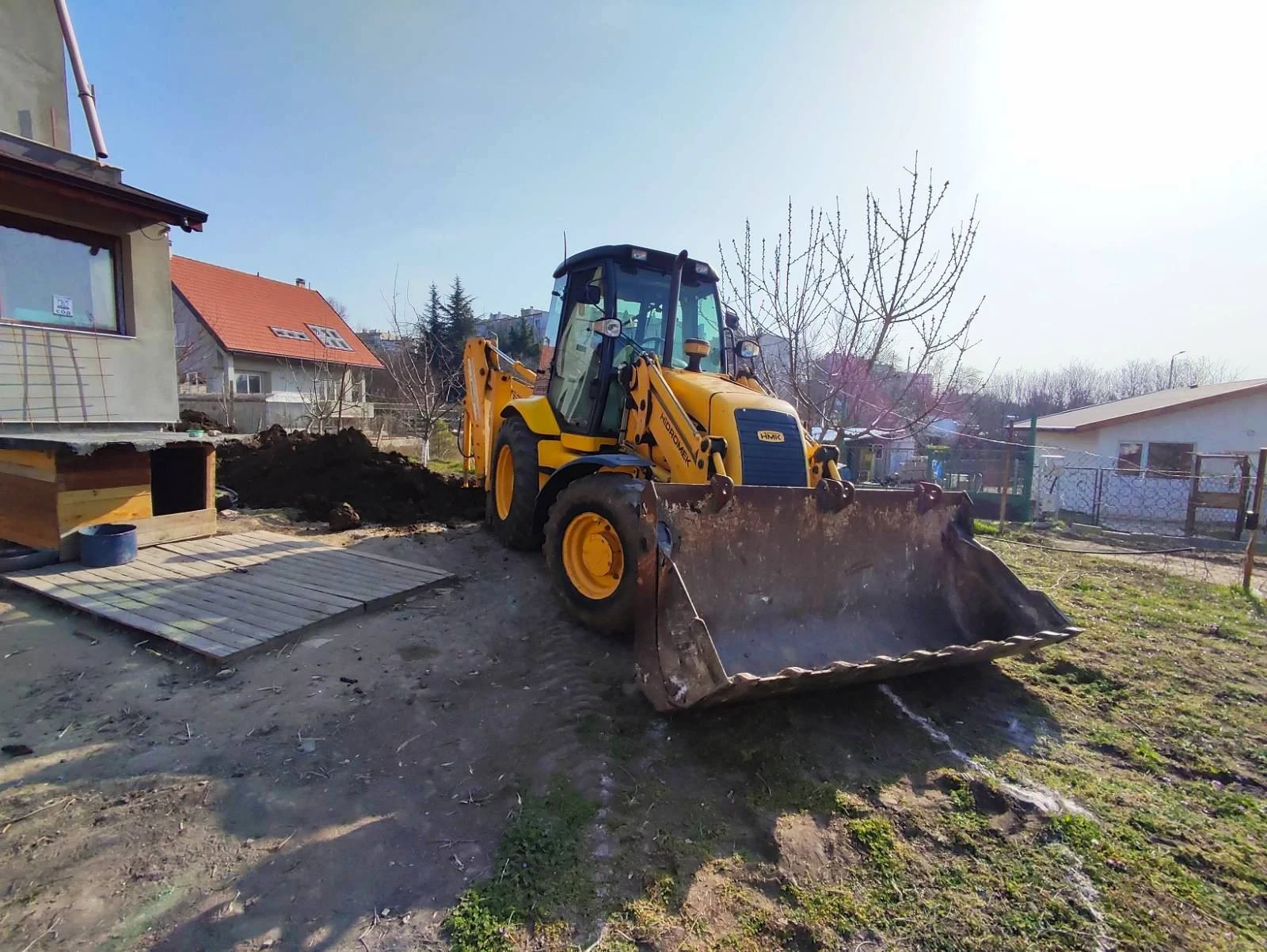 Багер Hidromek 102В, снимка 3 - Индустриална техника - 55127637