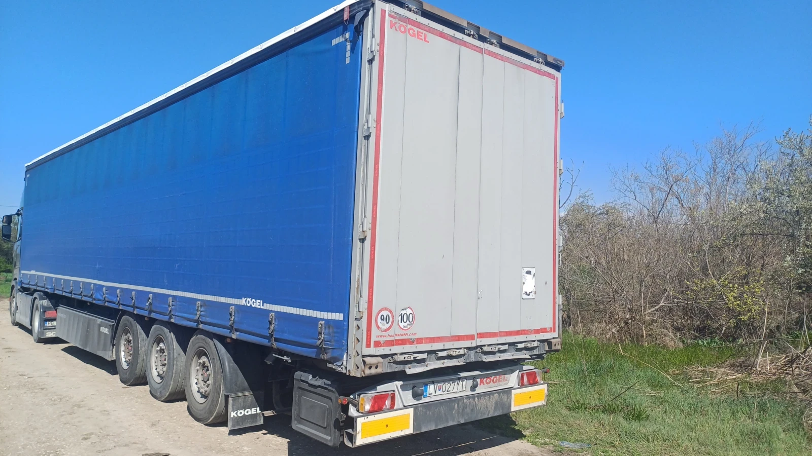 Полуремарке Koegel SN24 Стандартно 