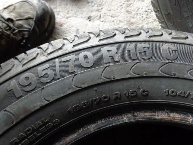 Гуми Летни 195/70R15, снимка 8 - Гуми и джанти - 16339760