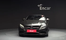 Mercedes-Benz C 63 AMG * CABRIOLET* КОЖА* ПОДГРЕВ* КАРБОН* HEAD-UP* FULL*, снимка 3