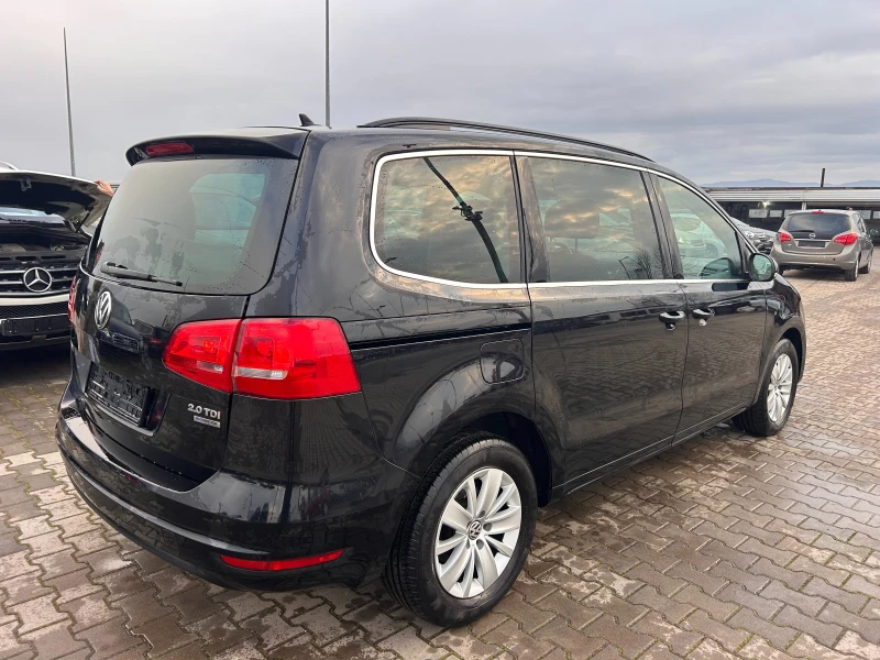 VW Sharan 2.0TDI AVTOMAT/NAVI EURO 5, снимка 6 - Автомобили и джипове - 53124865