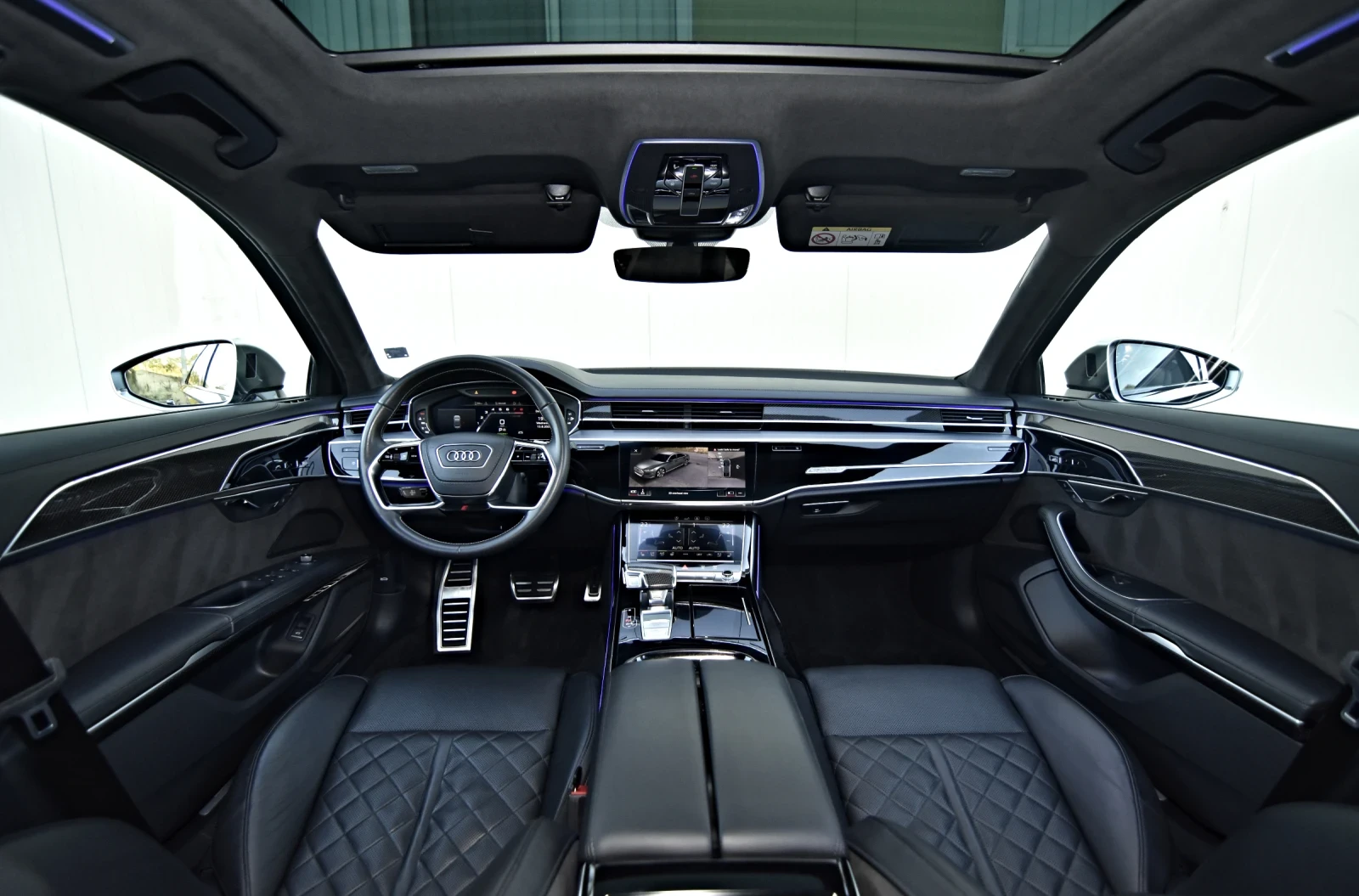 Audi S8 4.0 V8T MATRIX B&O RS-SITZE 21" CERAMIC 360 CA - изображение 7