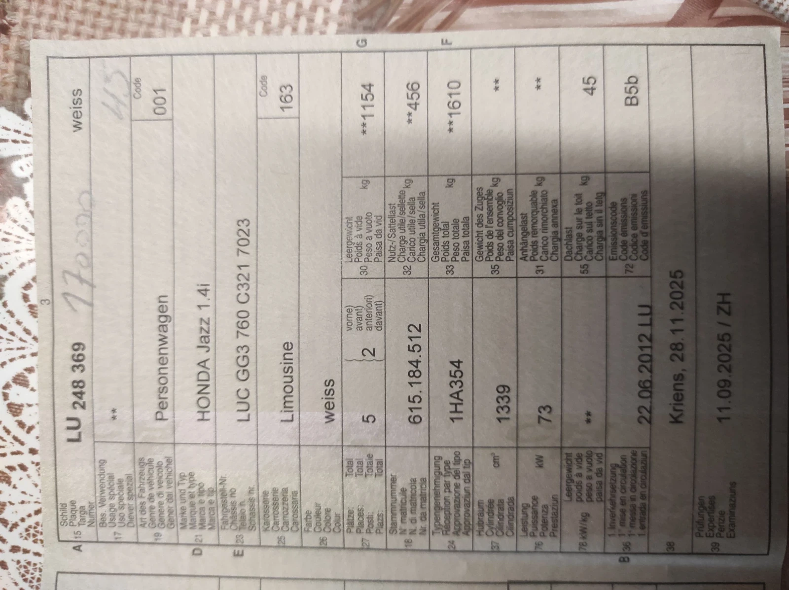 Honda Jazz 1.4 Швейцария!, снимка 14 - Автомобили и джипове - 54146256