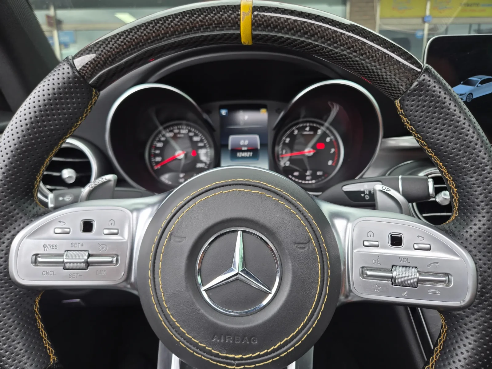Mercedes-Benz C 200 COUPE * BURMESTER* 360* AMBIENT* ПОДГРЕВ, снимка 9 - Автомобили и джипове - 54724678