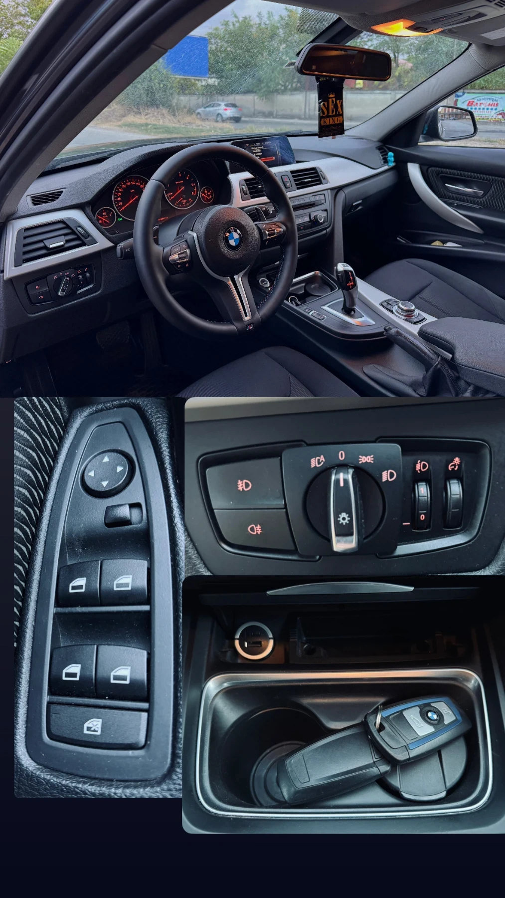BMW 320 КАТО НОВА!4Х4!8HP!ОБСЛУЖЕНА!, снимка 13 - Автомобили и джипове - 56202186
