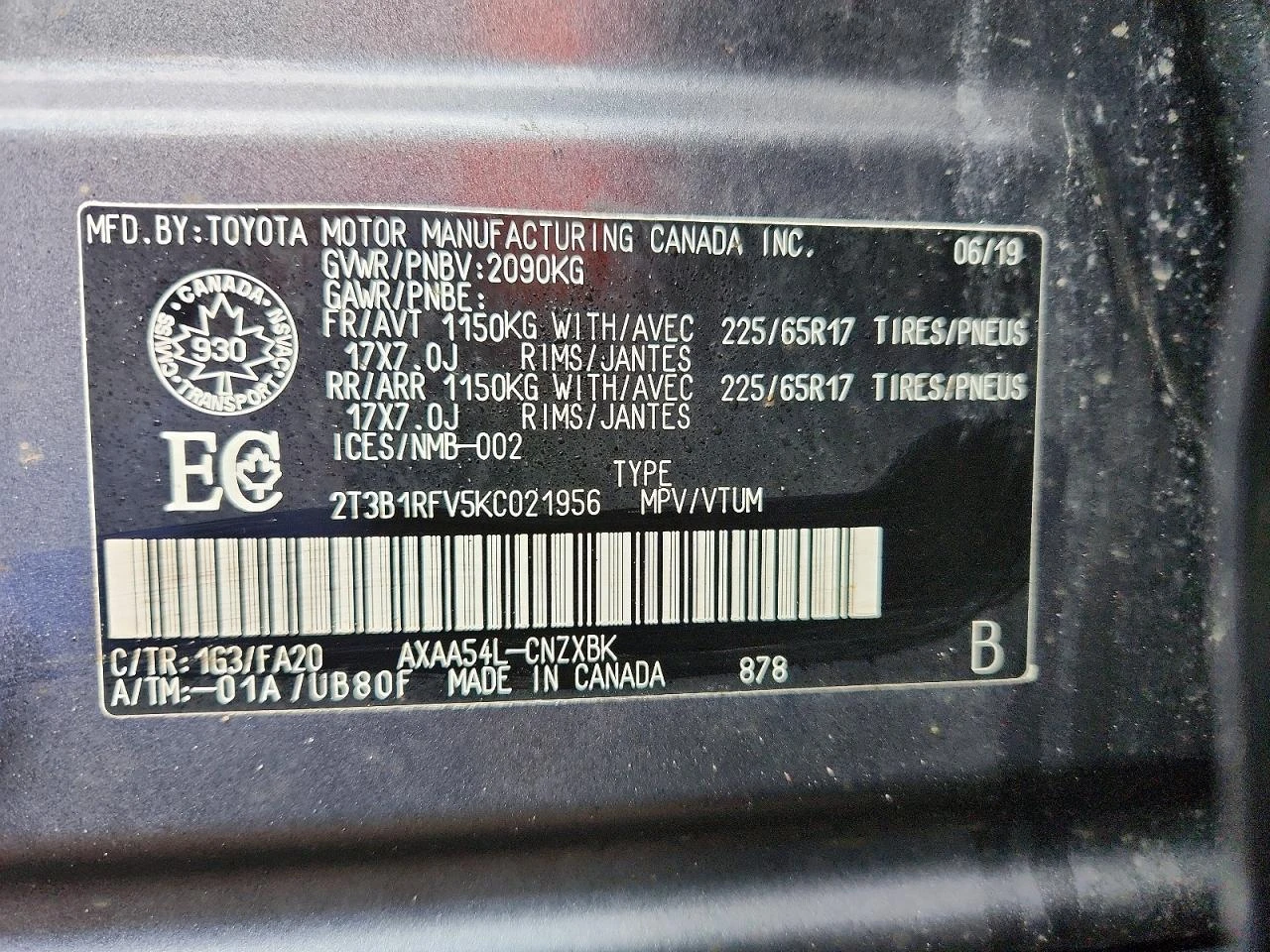 Toyota Rav4 LE AWD, снимка 12 - Автомобили и джипове - 54175134