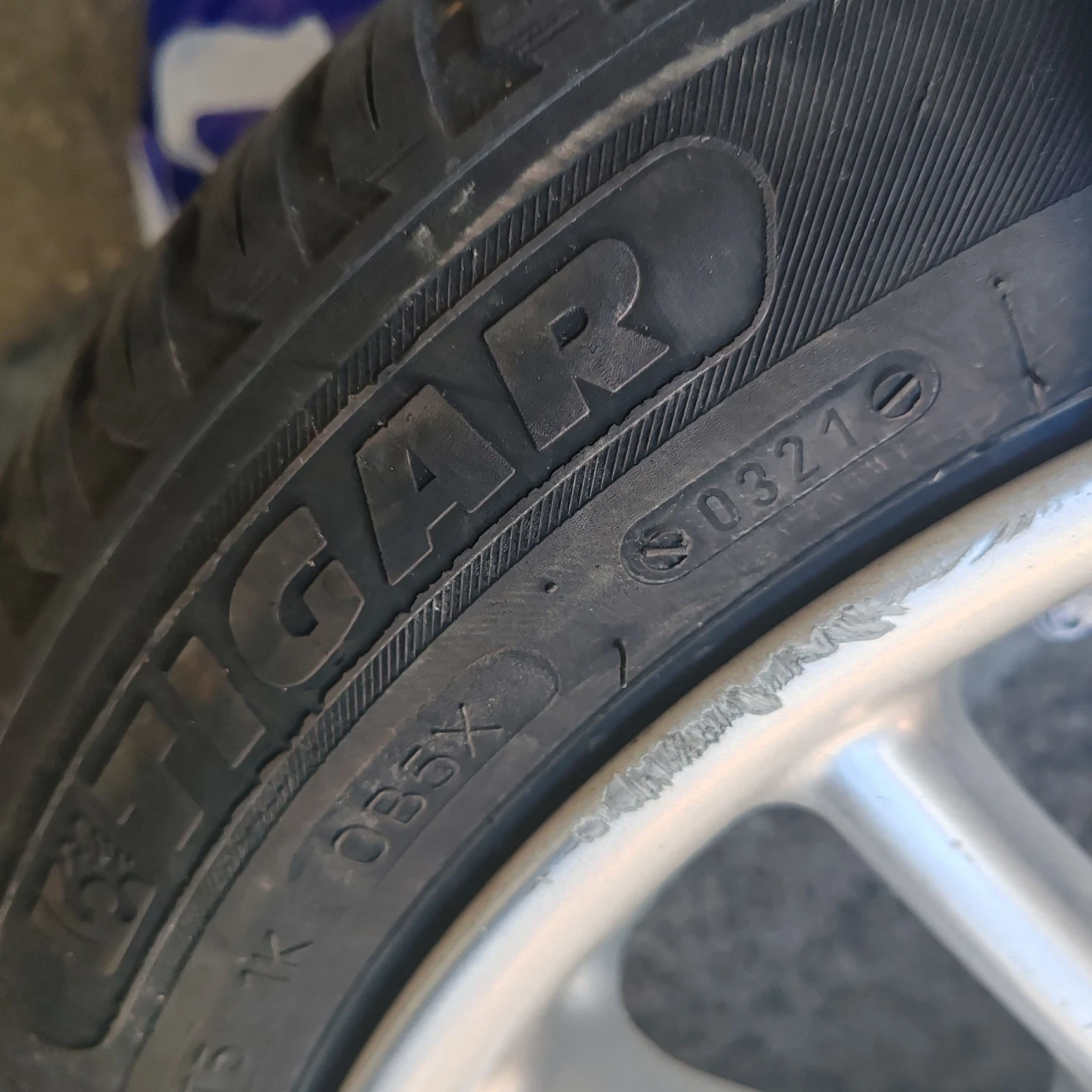 Гуми с джанти Tigar 195/55R16, снимка 14 - Гуми и джанти - 54125377