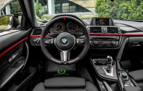 BMW 420 d* M-PERFORMANCE* RED CUT* PIANO BLACK* LED* , снимка 15