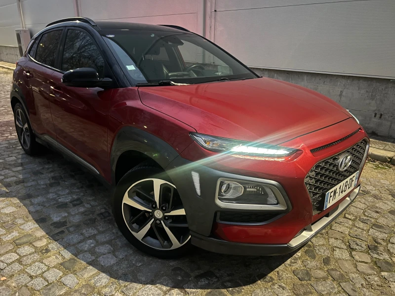 Hyundai Kona 1.0 GDI LED/NAVI LIMITED, снимка 9 - Автомобили и джипове - 52675818