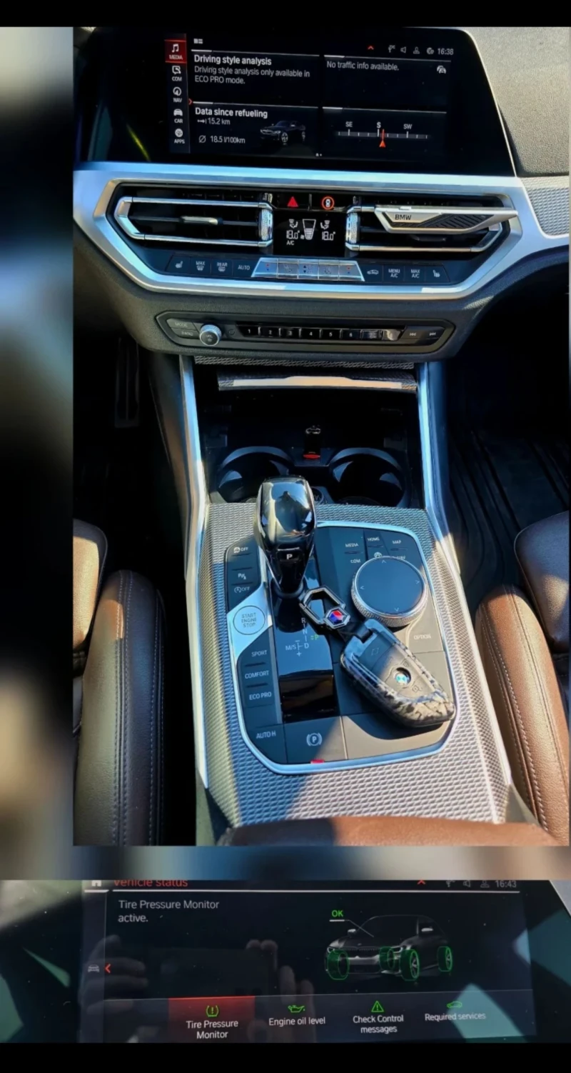 BMW 340 M340i X-drive 63000km , снимка 16 - Автомобили и джипове - 53391348