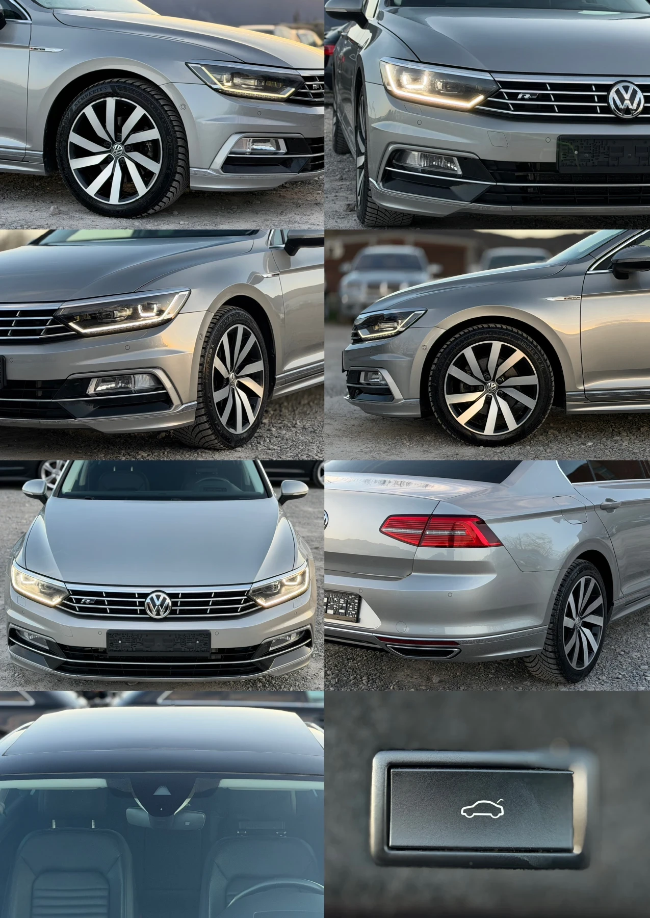 VW Passat 2.0TDi 190 R-Line 4x4 Full | Mobile.bg � ����������� 9