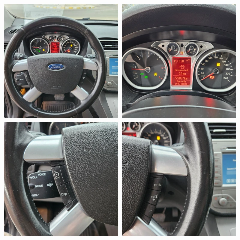 Ford Kuga 2.0D, 163к.с., 4х4, Автомат, Камера, Кожа, Панорам, снимка 16 - Автомобили и джипове - 48034509