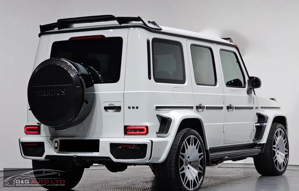 Mercedes-Benz G 63 AMG BRABUS 800/AKRAPOVIC/BURM/360/PANO/003MC, снимка 3 - Автомобили и джипове - 54228378