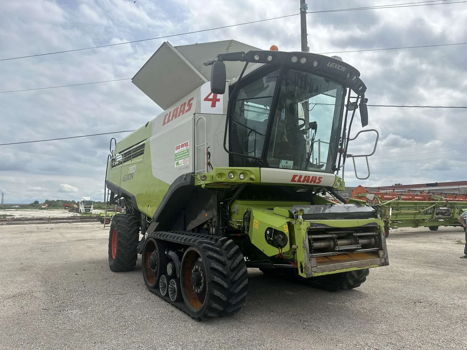 Комбайн Claas lexion 780tt, снимка 1