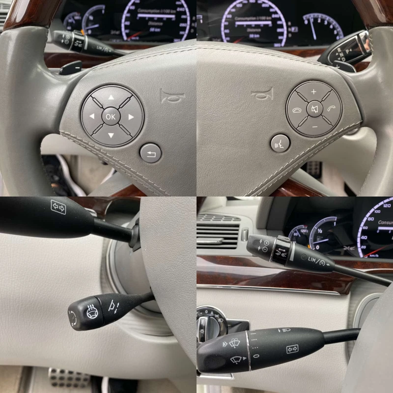 Mercedes-Benz S 500 AMG* FACE* 4-MATIC* DISTRONIC* HARMAN-KARDON, снимка 12 - Автомобили и джипове - 49065060